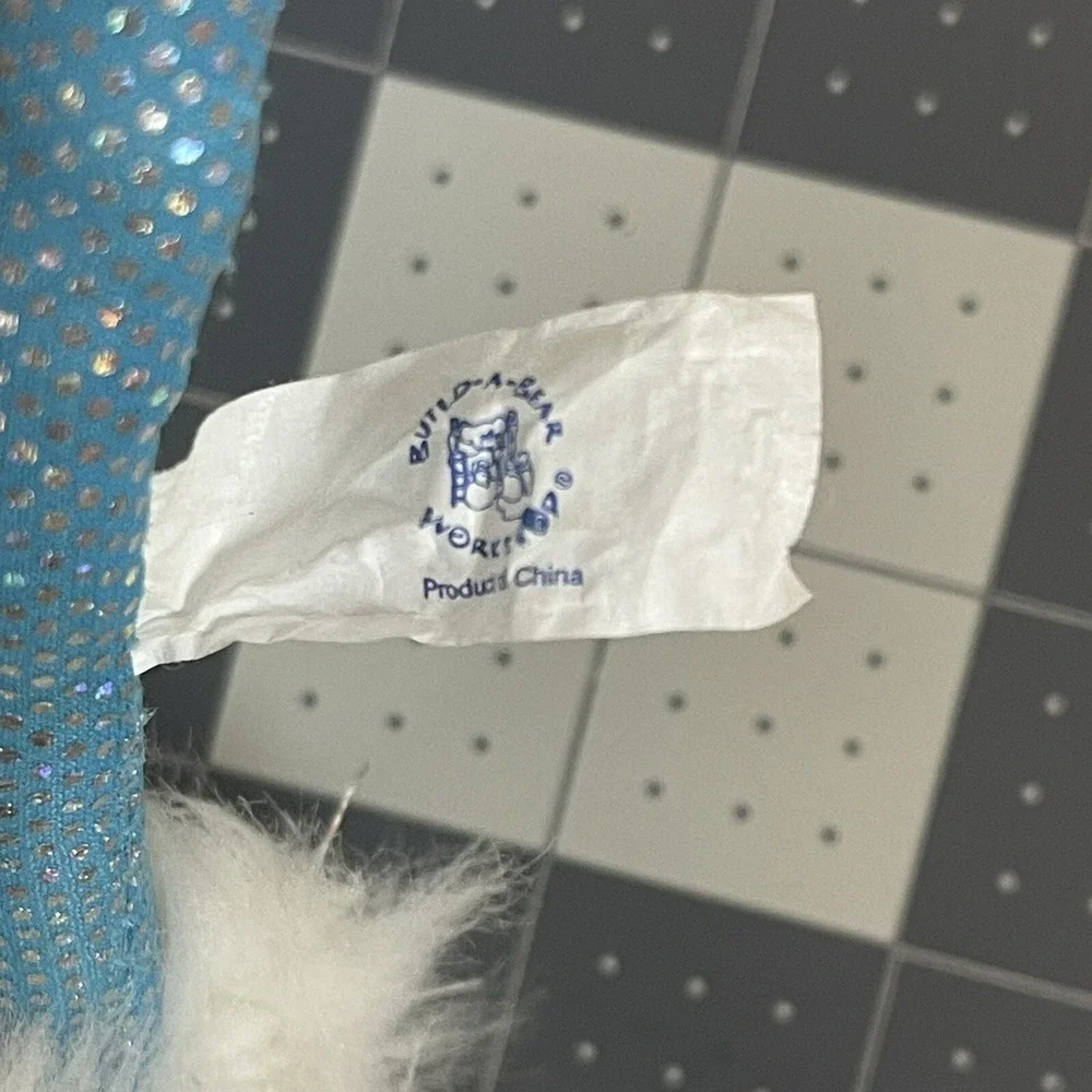 Build A Bear Pink and Blue Ice Skating Outfits With Ear Muffs Baton Lot of‎ 2